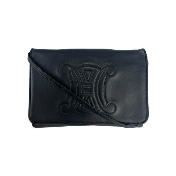 Celine Vintage Leather Crossbody Bag - Picture 1 of 9